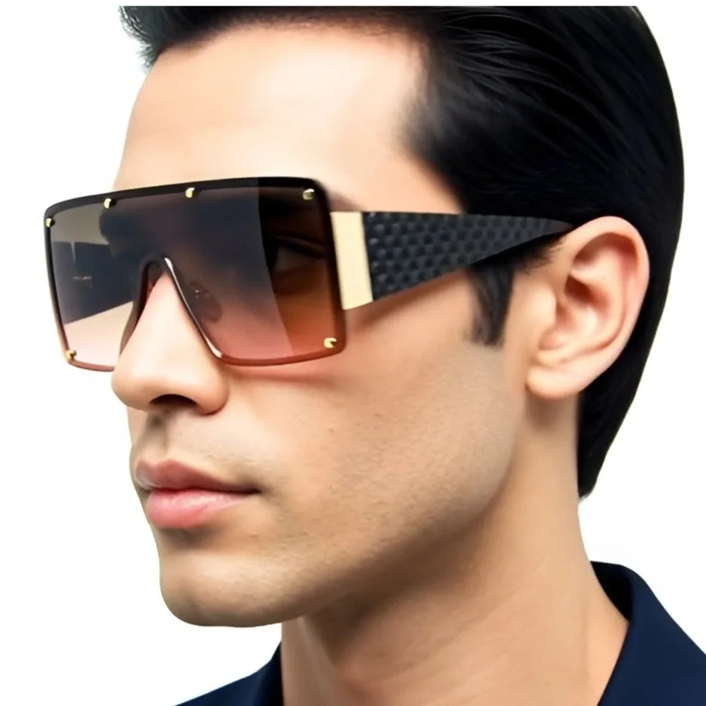 Futuristic Modern Contemporary‎ Retro Party SUN GLASSES Sleek Lentes Gafas 2026